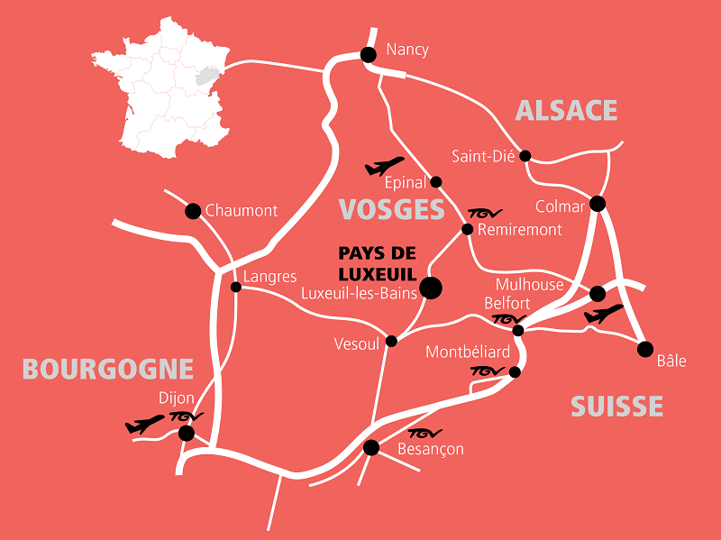 CCPLx - une situation géographique stratégique au cœur de l’Europe