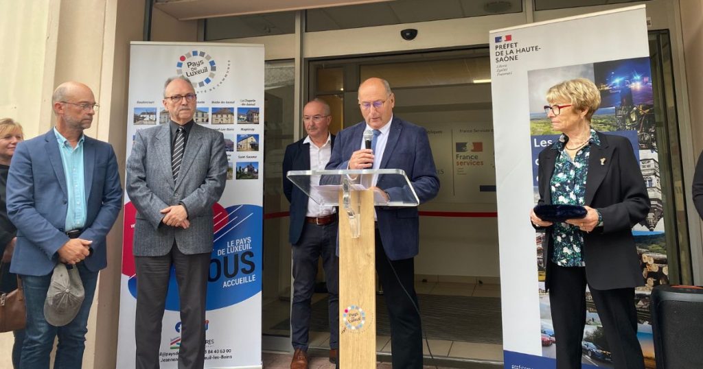 CCPLx - inauguration du France Services du Pays de Luxeuil - 5 septembre 2025
