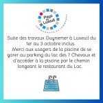 CCPLx - travaux abords pôle aquatique octobre 2025
