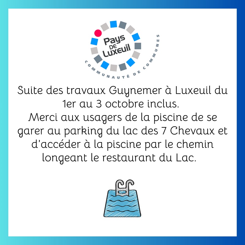 CCPLx - travaux abords pôle aquatique octobre 2025