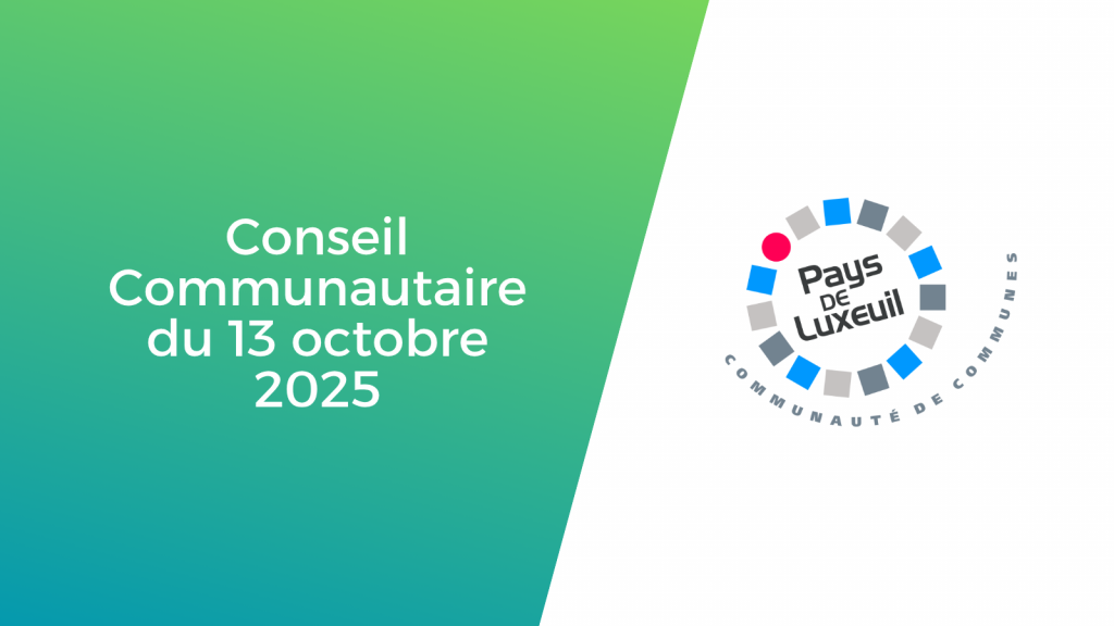 CCPLx - Conseil communautaire du 13 octobre 2025