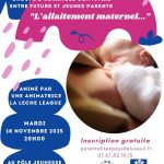 CCPLx - Parentalité Groupe parole novembre 2025 - Allaitement