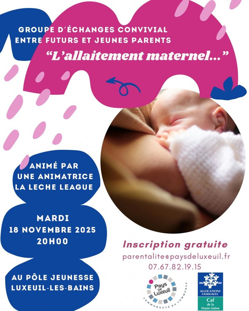 CCPLx - Parentalité Groupe parole novembre 2025 - Allaitement