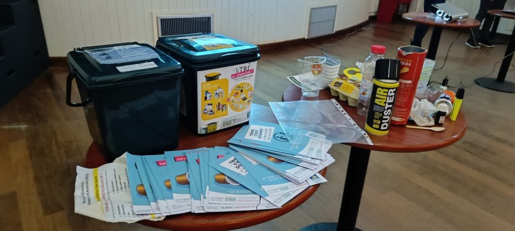 CCPLx - environnement - Sensibilisation au tri - accueil des curistes septembre 2025