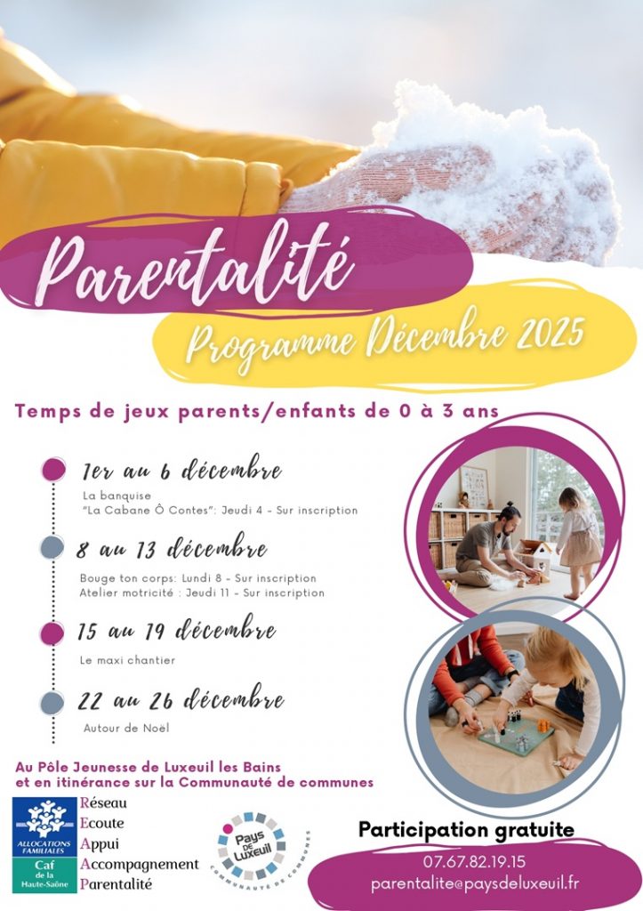 CCPLX -Programmations REAAP - Décembre 2025