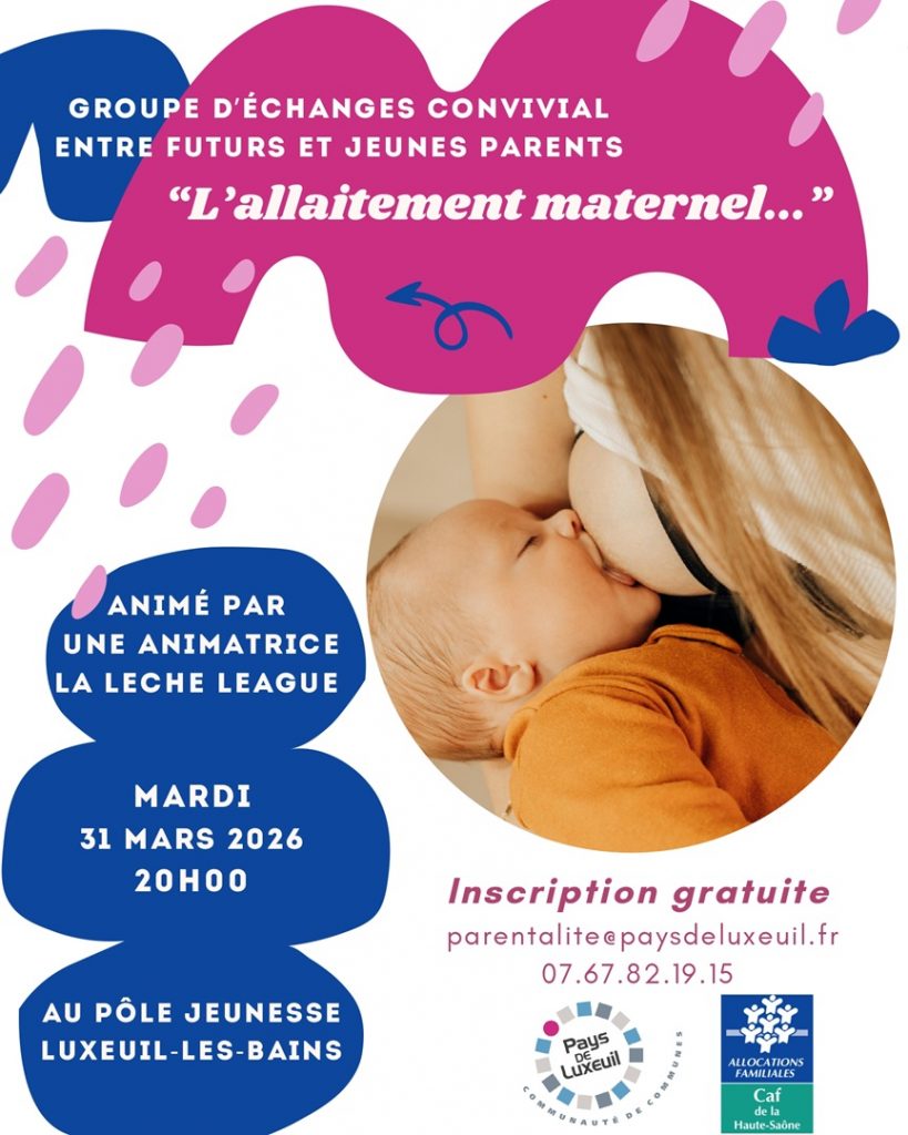 CCPLx - Petite Enfance - Groupe parole mars 2026 Allaitement