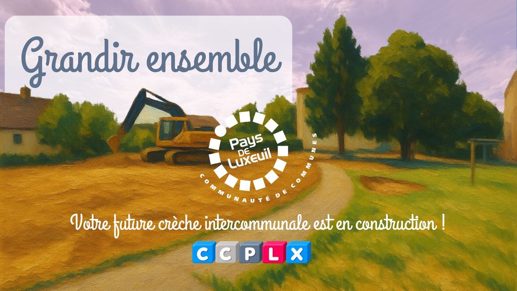 Travaux de la future crèche intercommunale