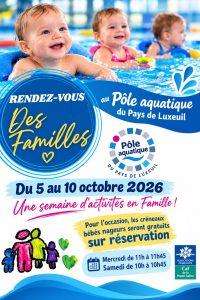 bébés nageurs - semaine rdv des familles